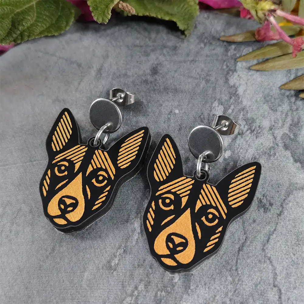 Aretes Basenji