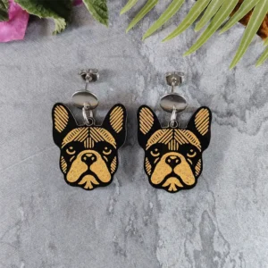 Aretes Bulldog Frances