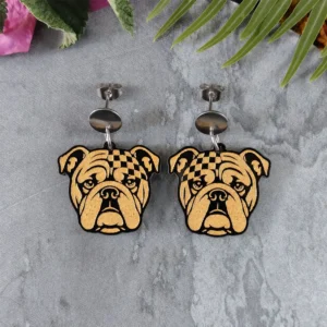 Aretes Bulldog Inglés