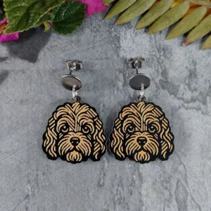 Aretes Cockapoo