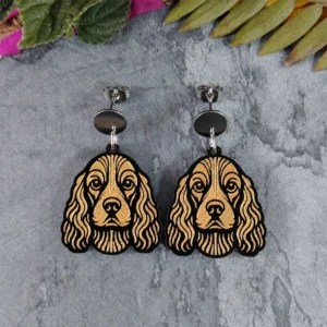 Aretes Cocker Spaniel