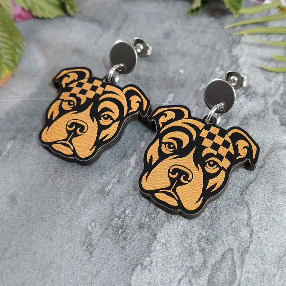 Aretes Pitbull