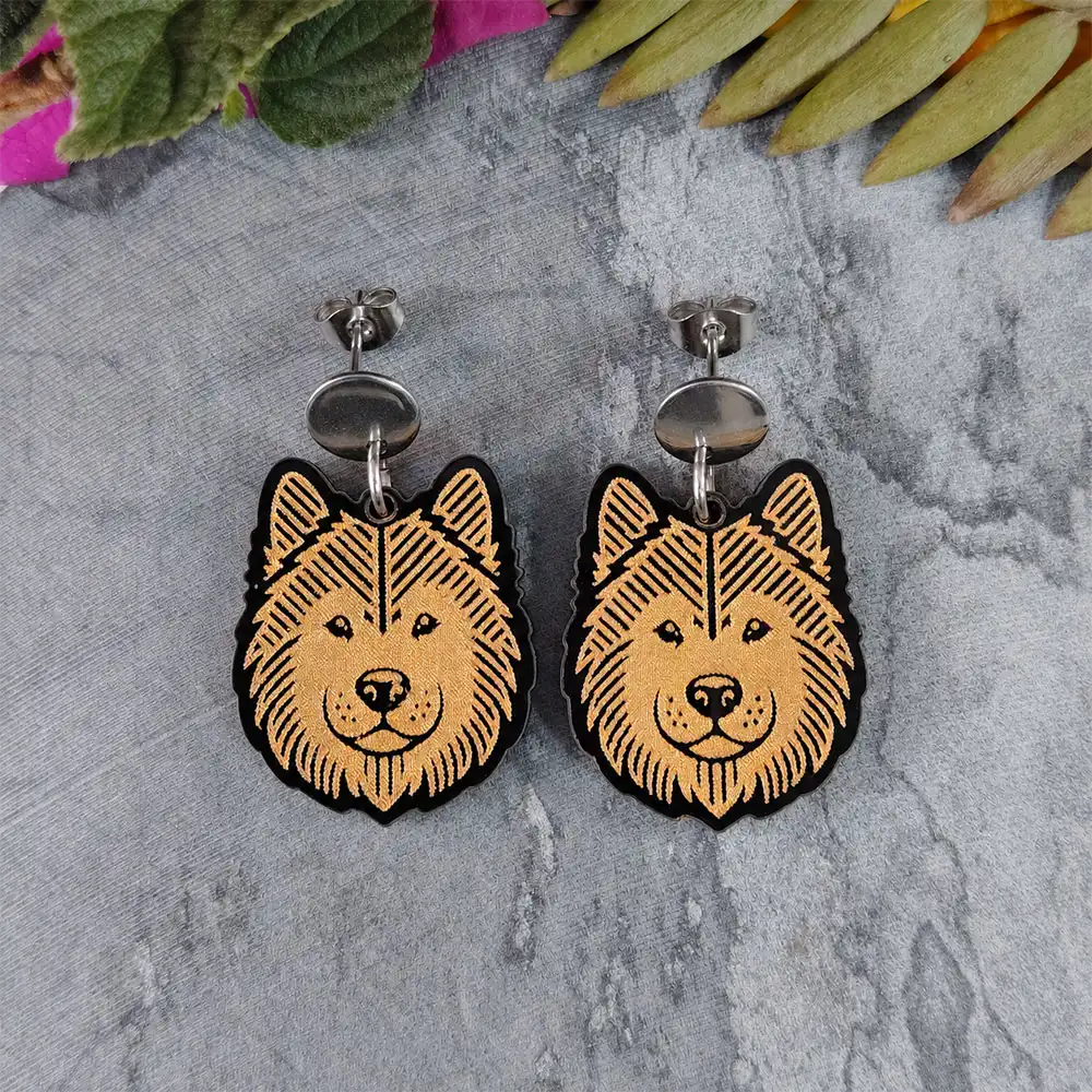 Aretes Samoyedo