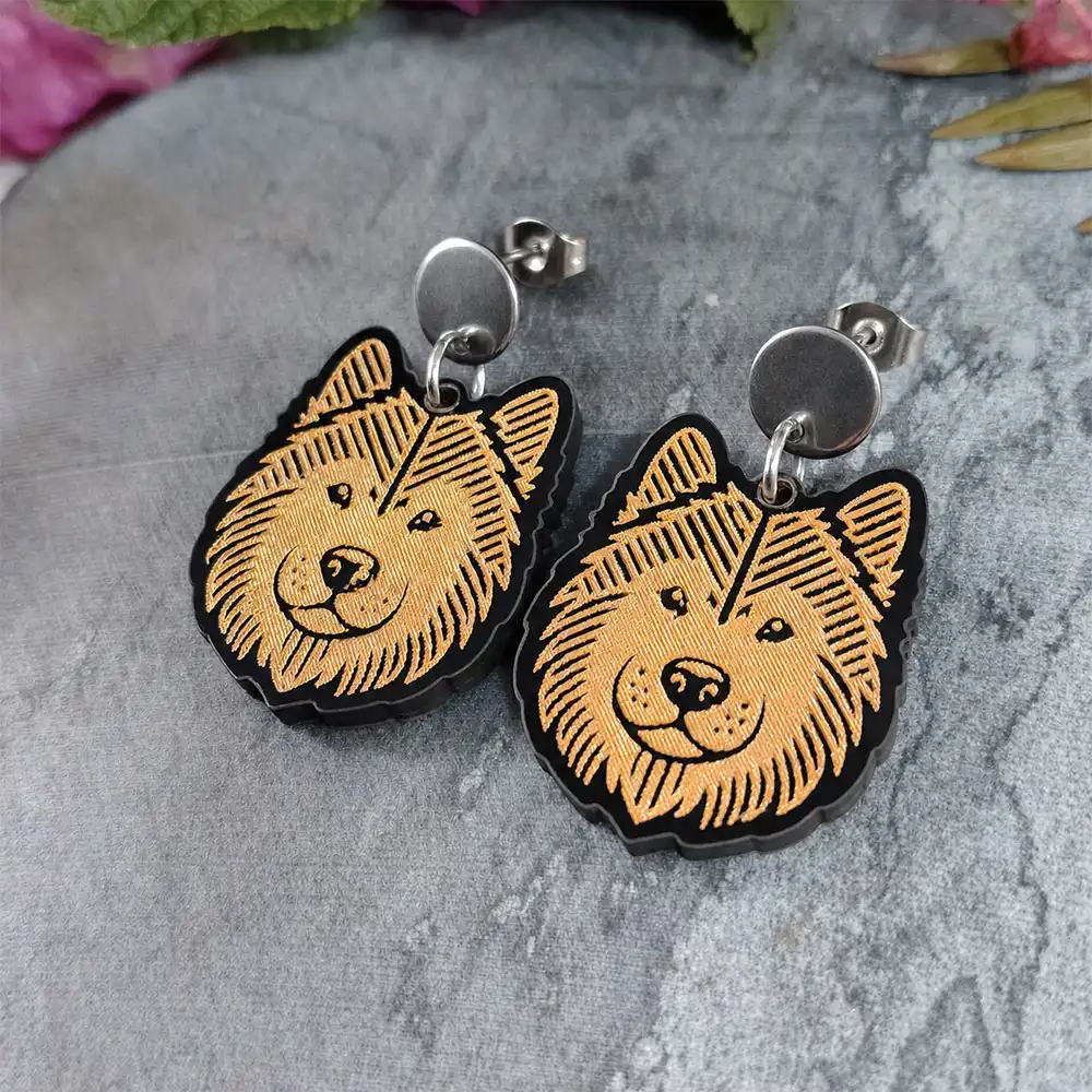 Aretes Samoyedo