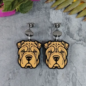 Aretes Shar Pei
